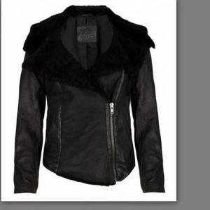 All Saints Nene leather jacket